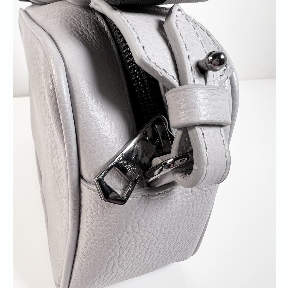 Botkier Valentina Mini Camera Crossbody Silver & Black - Picture 5 of 14